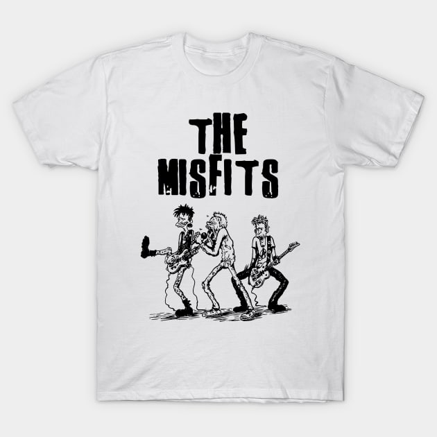 One show of The Misfits T-Shirt by micibu